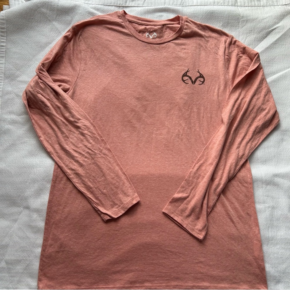 Realtree Salmon Long Sleeve Tee